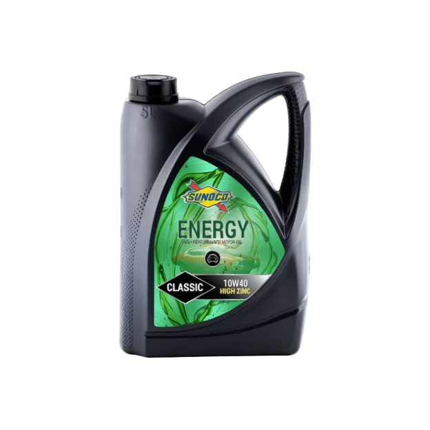 Sunoco Energy Classic 10W40 High Zinc Engine Oil 5L