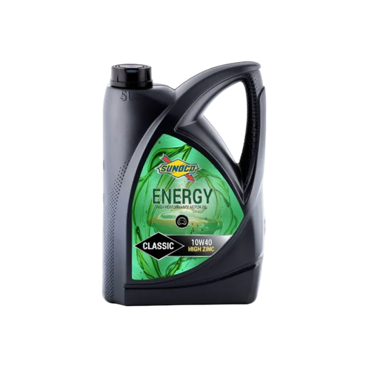 Sunoco Energy Classic 10W40 High Zinc Engine Oil 5L