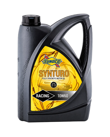 Sunoco Synturo Racing 10W60 – fuldsyntetisk performanceolie til krævende motorer
